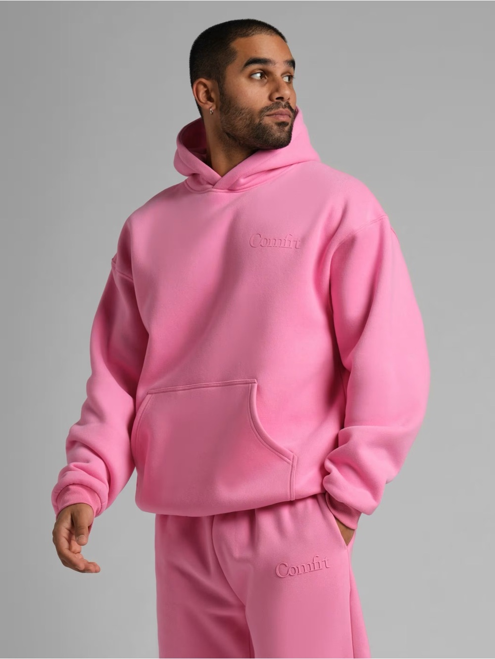 Comfrt Minimalist Hoodie in Sorbet ***read description***